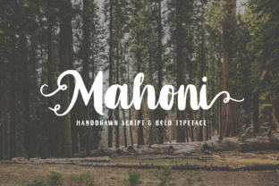 Discover Mahoni: The Perfect Script Font for Handmade Creators