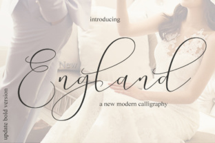 England Font: A Script That Speaks to the Heart of Handmade Design