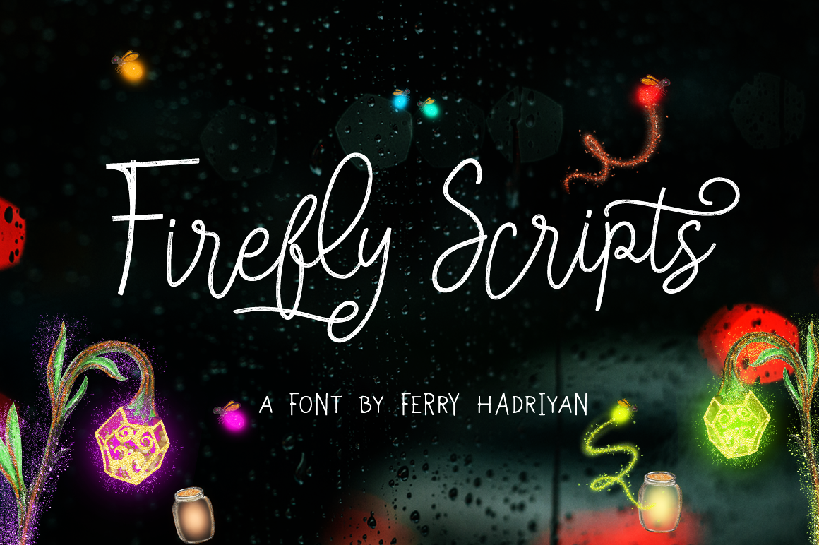 Firefly: A Font That Lights Up Your Creations