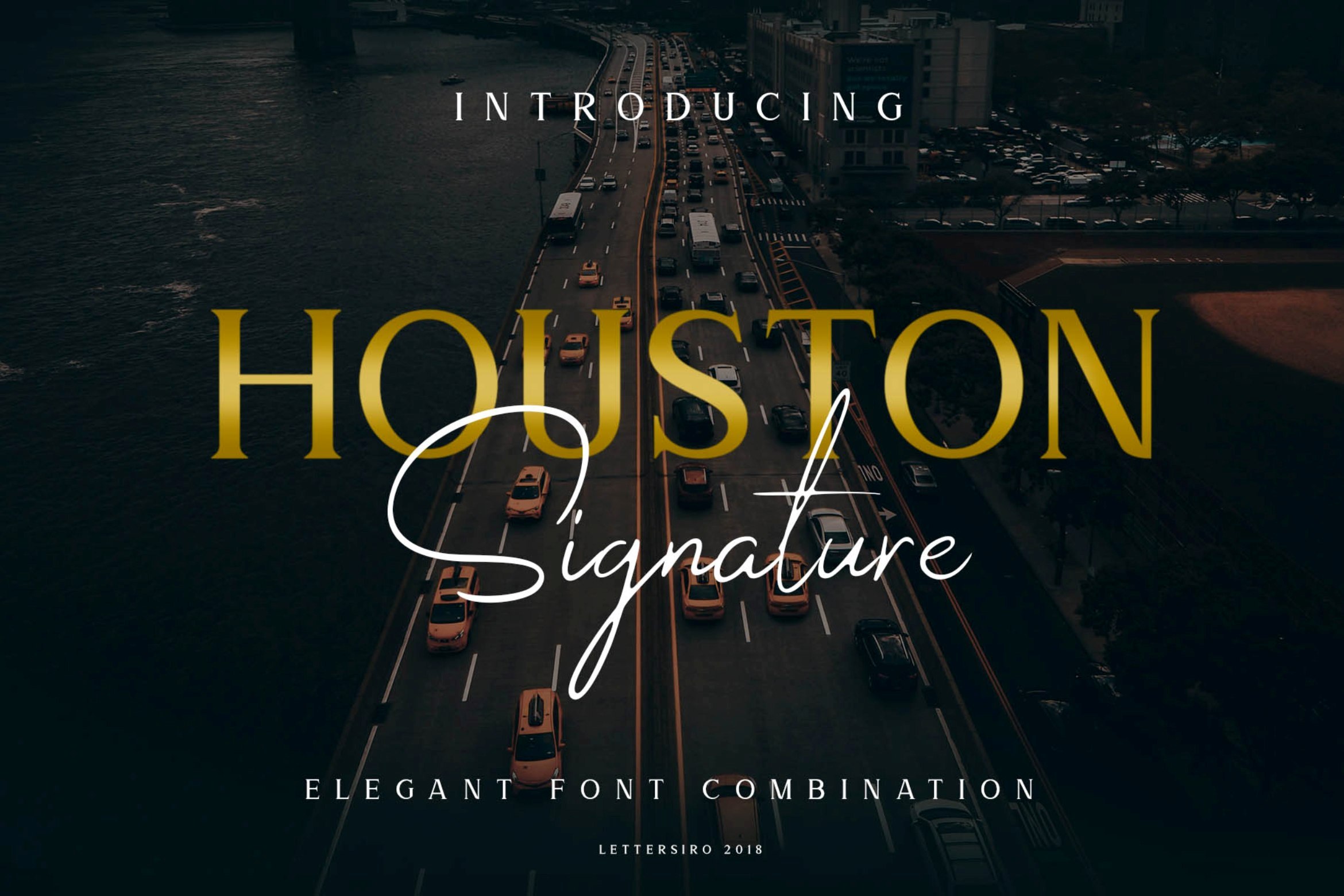 Font Review: Houston – A Versatile Script & Serif Combo for Campaigns