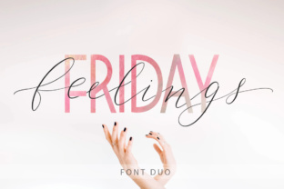 Friday Feelings: A Font Duo for Expressive Editorial Design