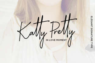Katty Pretty: A Script Font That Adds Signature Style to Your Crafts