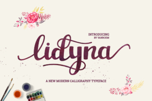 Lidyna: The Script Font That Elevates Your Digital Brand