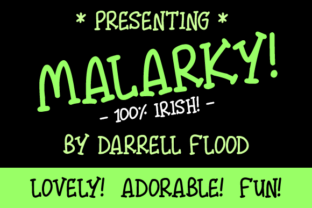 Malarky: A Playful Script Font for Web Design