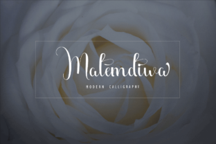 Malemdiwa: A Script Font for Campaign Creativity