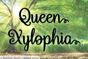 Queen Xylophia: A Script Font That Elevates Your Brand