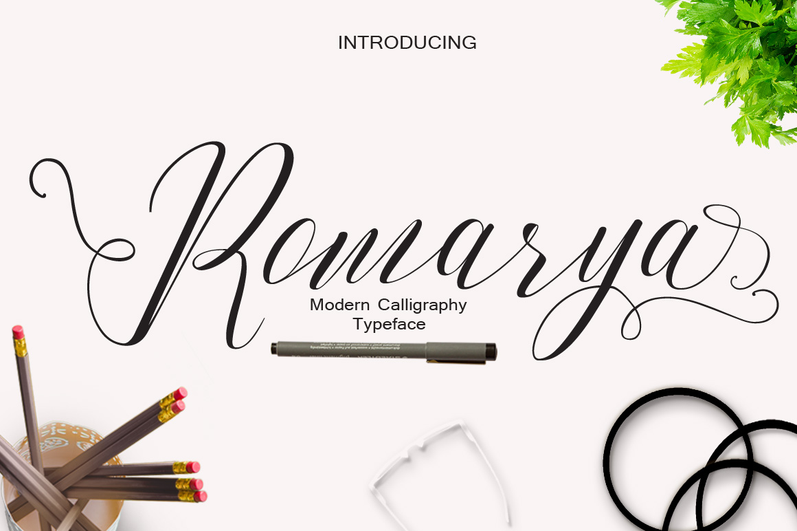 Romarya: A Script Font That Breathes Life Into Your Crafts