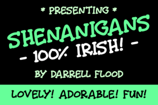 Shenanigans: A Font That Brings Irish Charm to Your Crafts